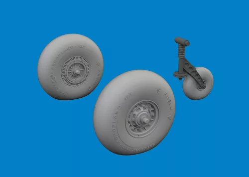 Eduard Accessories SM.79 wheels  FLASHBACK - kerékkészlet