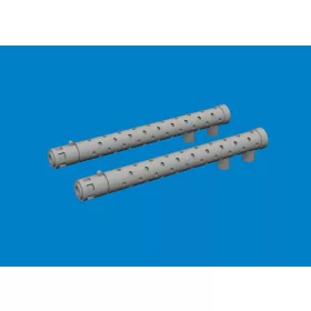   Eduard Accessories Bulldog gun barrels PRINT - 3D nyomtatott fegyvercsövek
