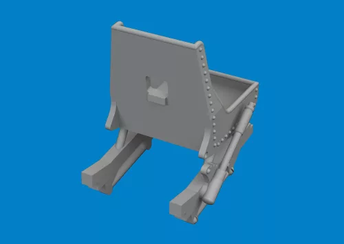 Eduard Accessories Bulldog seat PRINT - 3D nyomtatott ülés