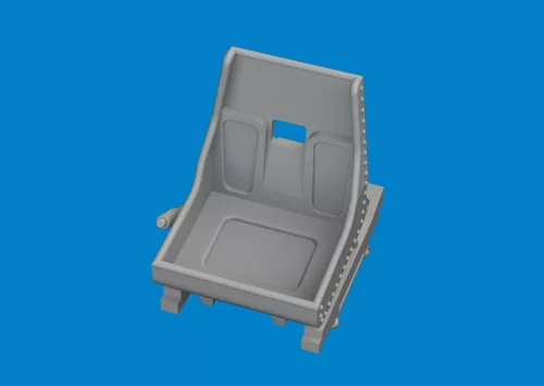 Eduard Accessories Bulldog seat PRINT - 3D nyomtatott ülés