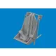 Eduard Accessories F4U-1A seat w/ integral belts PRINT - 3D nyomtatott ülés