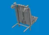 Eduard Accessories F4U-1A seat w/ integral belts PRINT - 3D nyomtatott ülés