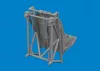 Eduard Accessories F4U-2 seat w/ integral belts PRINT - 3D nyomtatott ülés