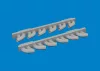 Eduard Accessories P-39 exhaust stacks rounded PRINT - 3D nyomtatott kipufogócsonkok