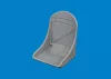 Eduard Accessories P-39 seat PRINT - 3D nyomtatott ülés