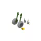 Eduard Accessories P-40E wheels block tread  EDUARD - kerékkészlet