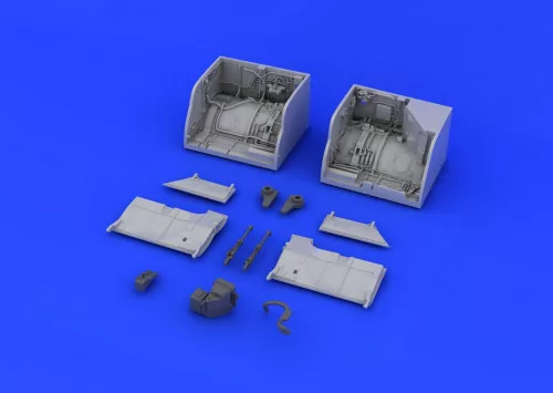 Eduard Accessories MiG-23 M/MF main wheel bay f. Trump. - futóműakna-részletező készlet