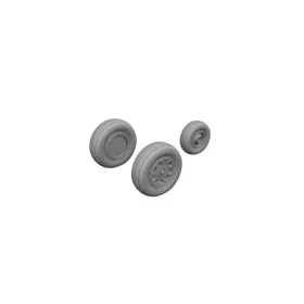   Eduard Accessories F-5E/F/N wheels   AFV CLUB - kerékkészlet
