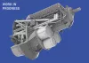 Eduard Accessories P-40E engine PRINT  EDUARD - 3D nyomtatott motorkészlet