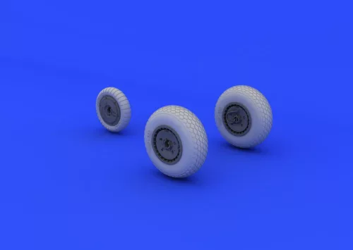 Eduard Accessories Me 262 wheels for Tamiya - kerékkészlet