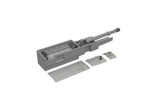 Eduard Accessories A-10C rotary cannon bay PRINT  GREAT WALL HOBBY - 3D nyomtatott forgócsövű gépágyú-részletező készlet