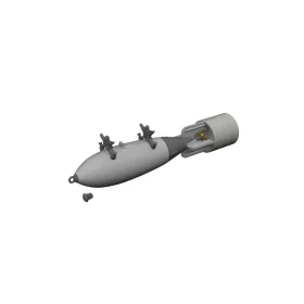   Eduard Accessories P-40 500lb GP British bomb PRINT  EDUARD - P-40 500lb GP brit bomba – bombafegyverzet-készlet