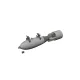 Eduard Accessories P-40 500lb GP British bomb PRINT  EDUARD - P-40 500lb GP brit bomba – bombafegyverzet-készlet