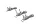 Eduard Accessories P-40 250lb MC British bombs PRINT  EDUARD - P-40 250lb MC brit bomba – bombafegyverzet-készlet
