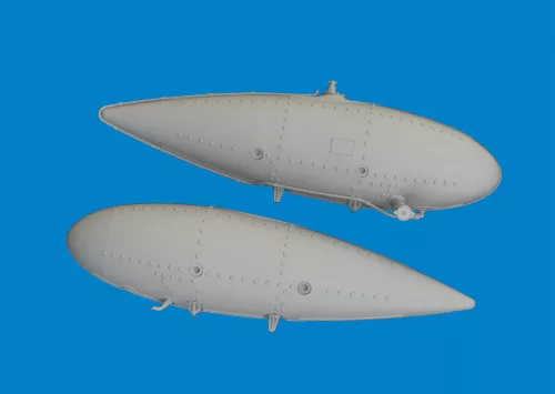 Eduard Accessories P-40 52gal drop tank PRINT  EDUARD - P-40 52gal póttartály – 3D nyomtatott