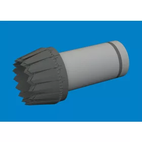   Eduard Accessories F-35C exhaust nozzle PRINT  TAMIYA - 3D nyomtatott hajtómű-fúvócső