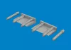 Eduard Accessories F4F-4 gun barrels PRINT  ACADEMY - 3D nyomtatott fegyvercsövek