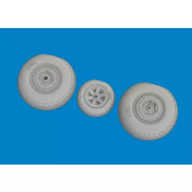 Eduard Accessories B-26G wheels  ICM - kerékkészlet