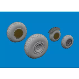 Eduard Accessories B-24D wheels  HOBBY BOSS - kerékkészlet