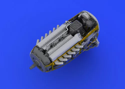 Eduard Accessories Spitfire Mk.IX engine for Eduard - Spitfire Mk.IX – motorkészlet