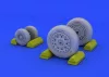 Eduard Accessories F-4B/N wheels for Academy - kerékkészlet