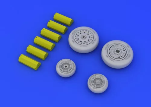 Eduard Accessories F-4B/N wheels for Academy - kerékkészlet