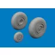 Eduard Accessories Hs 129B wheels for Takom - kerékkészlet