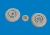 Eduard Accessories Hs 129B wheels for Takom - kerékkészlet