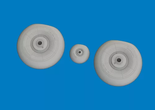 Eduard Accessories Beaufighter Mk.VI wheels for Revell - kerékkészlet