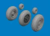 Eduard Accessories Harrier wheels for Uma Models - kerékkészlet