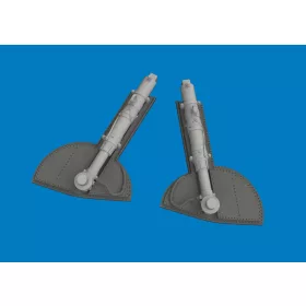   Eduard Accessories Spitfire Mk.I/II/Va/Vb undercarriage legs PRINT for Eduard - futómű-részletező készlet
