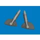 Eduard Accessories Spitfire Mk.I/II/Va/Vb undercarriage legs PRINT for Eduard - futómű-részletező készlet