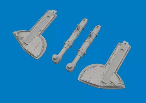 Eduard Accessories Spitfire Mk.Vc undercarriage legs PRINT for Eduard - futómű-részletező készlet