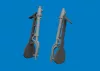 Eduard Accessories A6M undercarriage legs PRINT for Eduard - futómű-részletező készlet