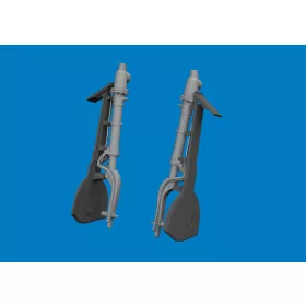   Eduard Accessories A6M undercarriage legs PRINT for Eduard - futómű-részletező készlet