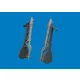 Eduard Accessories A6M undercarriage legs PRINT for Eduard - futómű-részletező készlet