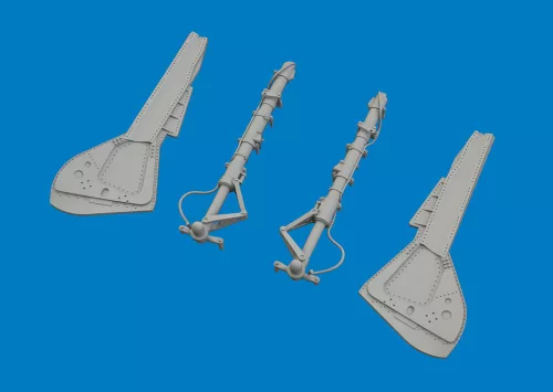 Eduard Accessories Fw 190A-8 undercarriage legs PRINT for Eduard - futómű-részletező készlet