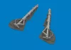 Eduard Accessories Fw 190A-8/R2 undercarriage legs PRINT for Eduard - futómű-részletező készlet