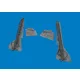 Eduard Accessories Fw 190A-3/A-4 undercarriage legs PRINT for Eduard - futómű-részletező készlet