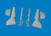 Eduard Accessories Fw 190A-3/A-4 undercarriage legs PRINT for Eduard - futómű-részletező készlet