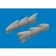 Eduard Accessories Hurricane Mk.I exhaust rounded PRINT for Arma Hobby - 3D nyomtatott kipufogócsonkok