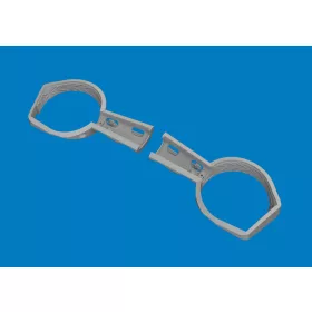   Eduard Accessories Bf 109G wheel bays angular PRINT for Eduard - futóműakna-részletező készlet