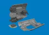 Eduard Accessories P-40K radio compartment PRINT for Eduard - rádiótér – 3D nyomtatott részletező készlet