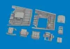 Eduard Accessories P-40K radio compartment PRINT for Eduard - rádiótér – 3D nyomtatott részletező készlet