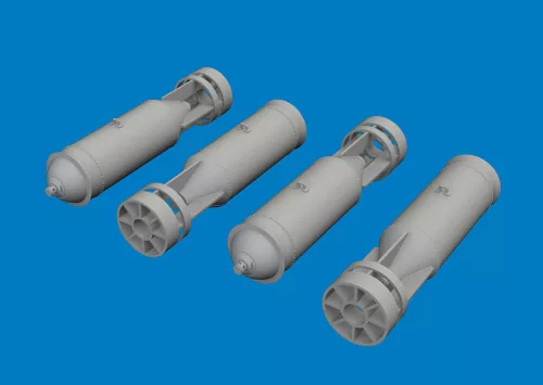 Eduard Accessories FAB-250 bomb PRINT 1/48 - bombafegyverzet-készlet