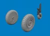 Eduard Accessories Fw 190D-9 wheels for Miniart - kerékkészlet