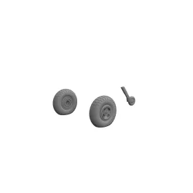   Eduard Accessories Spitfire Mk.IX wheels for Airfix - kerékkészlet