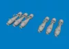 Eduard Accessories P-40 40lb frag bombs PRINT for Eduard - P-40 40lb frag bomba – bombafegyverzet-készlet