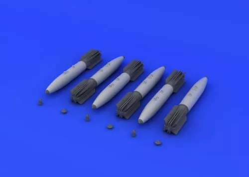 Eduard Accessories Mk.82 bombs w/airbrake early - Mk.82 bombák fékezőszárnnyal, korai változat