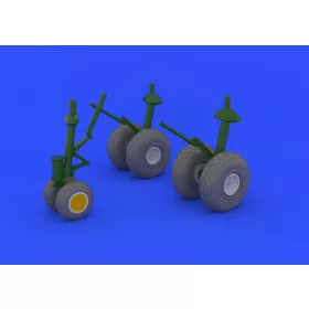 Eduard Accessories B-29 wheels for Revell - kerékkészlet